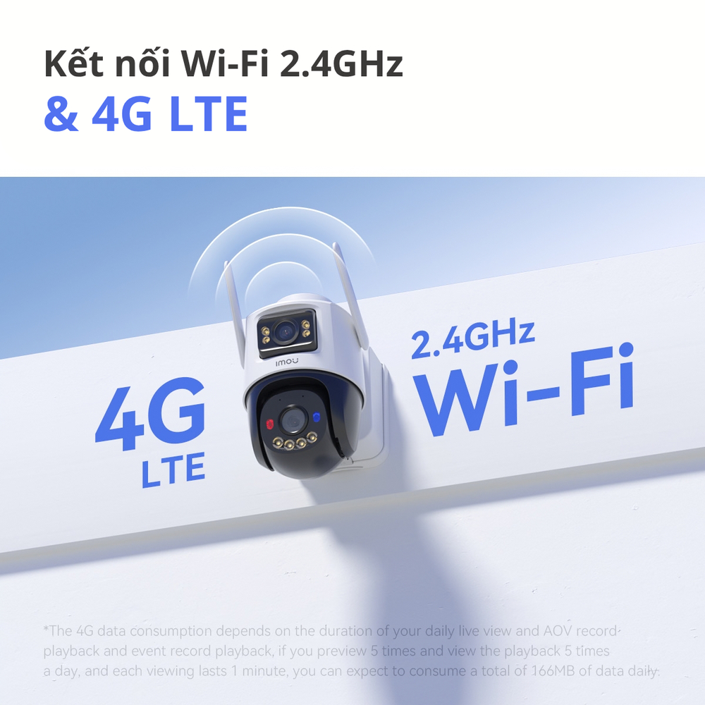 Bạn c&oacute; thể c&acirc;n nhắc chuyển sang d&ograve;ng camera 4G d&ugrave;ng SIM di động kh&ocirc;ng phụ thuộc ho&agrave;n to&agrave;n v&agrave;o Wi-Fi